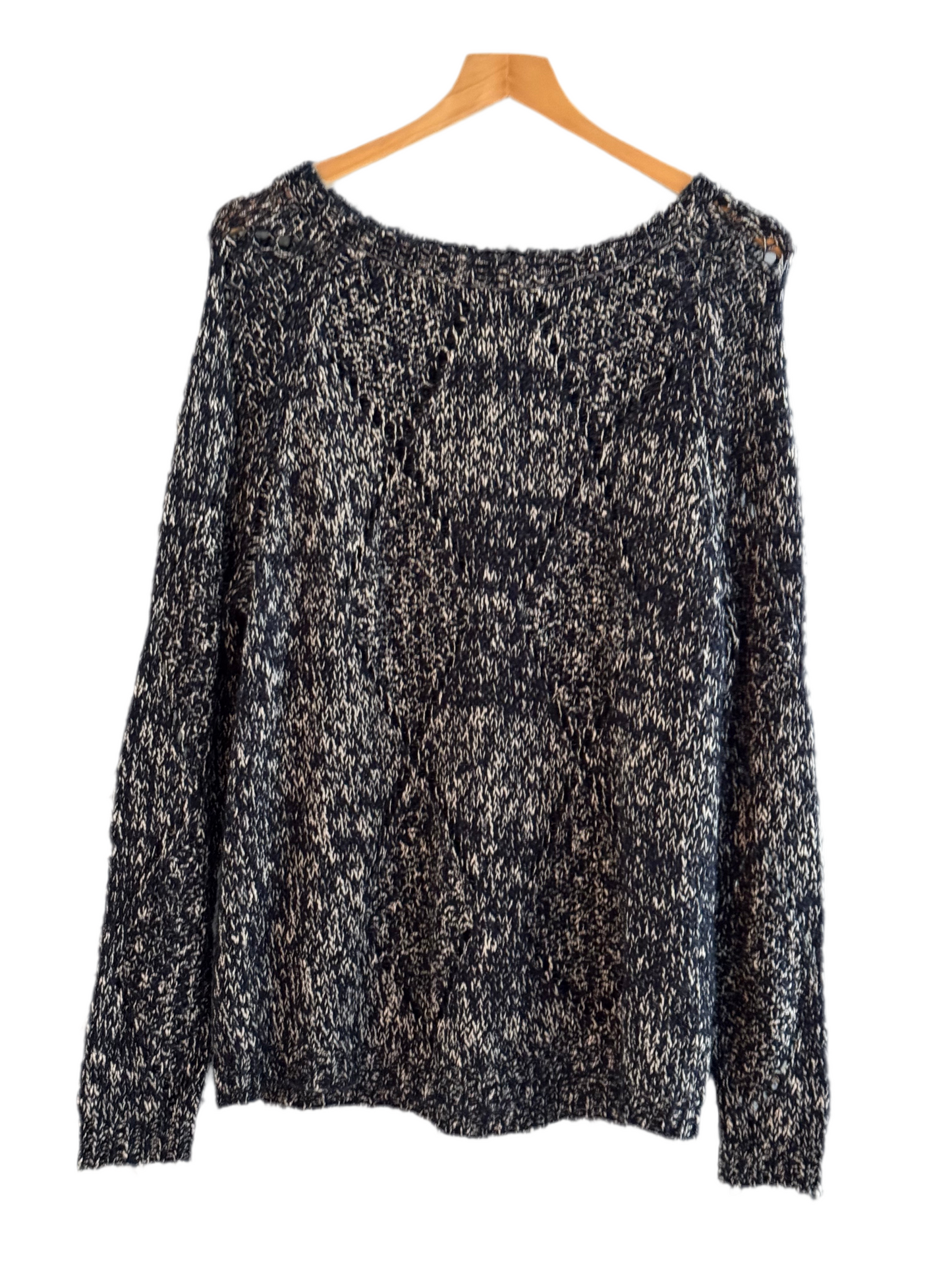 LTB Blue knitted top for ladies , size M