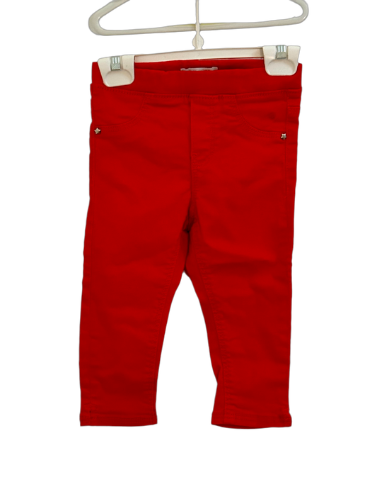 Red jeans, 18 months