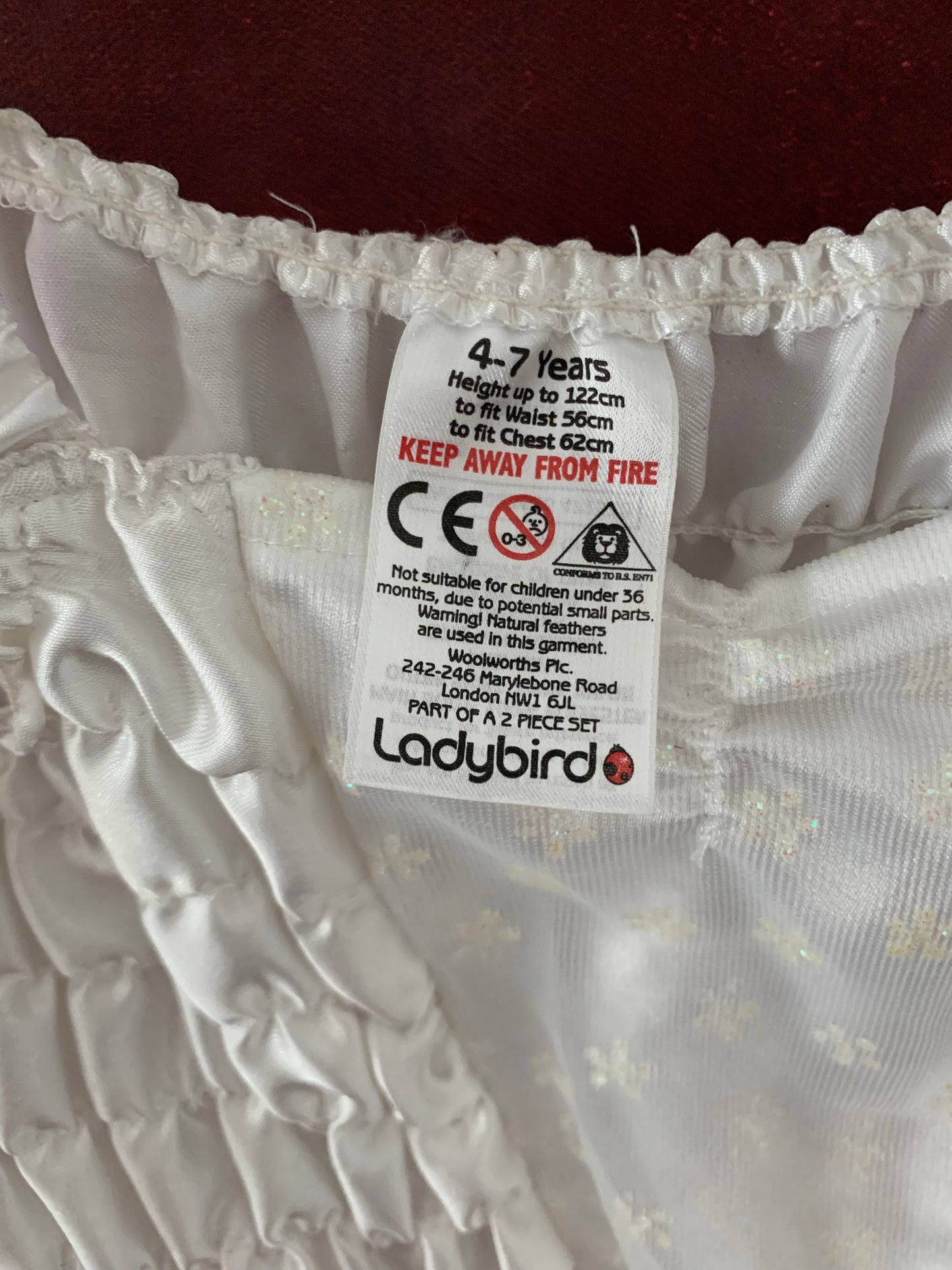 Little angels dress, 5-7 yo