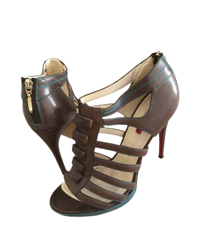 Cesare Pacciotti ladies open shoes high heels size 40