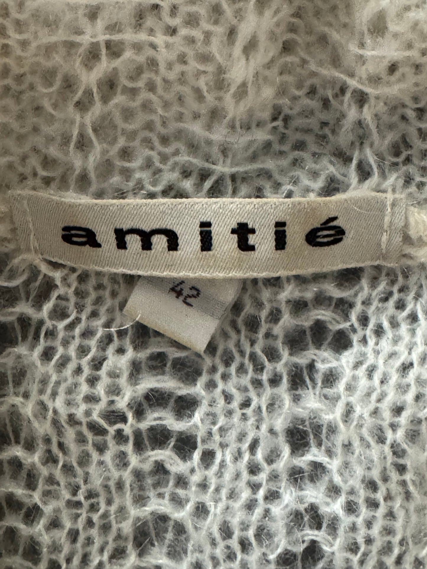 Amitie off-white jamper, size 42