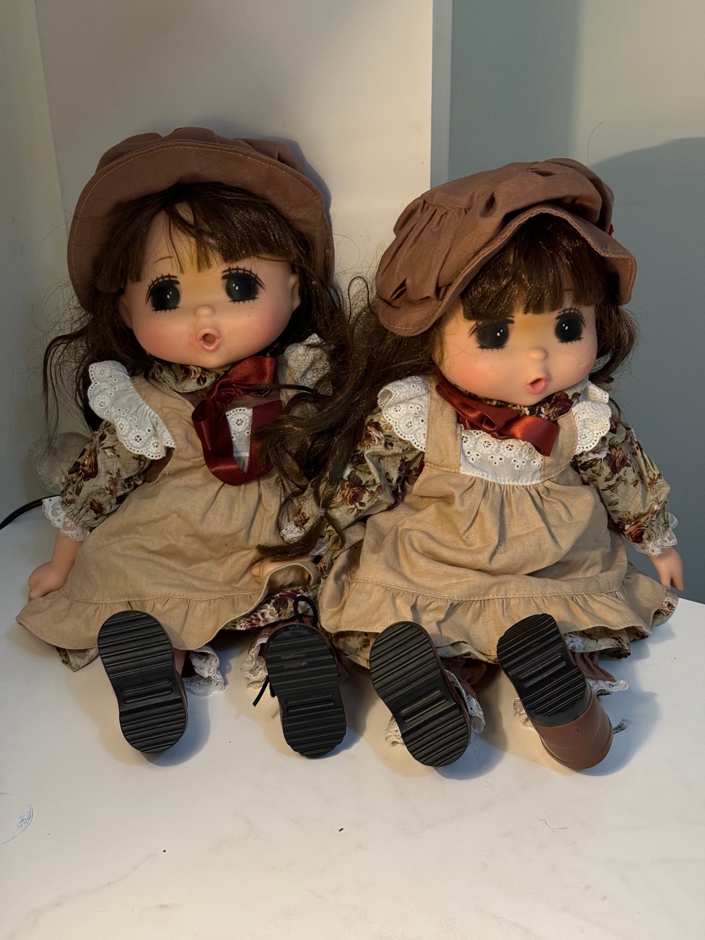 Twin girls dolls