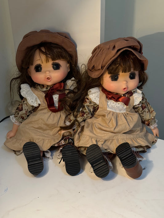 Twin girls dolls