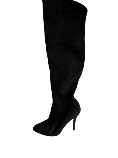 Karen Millen over the knees suede boots, size 40
