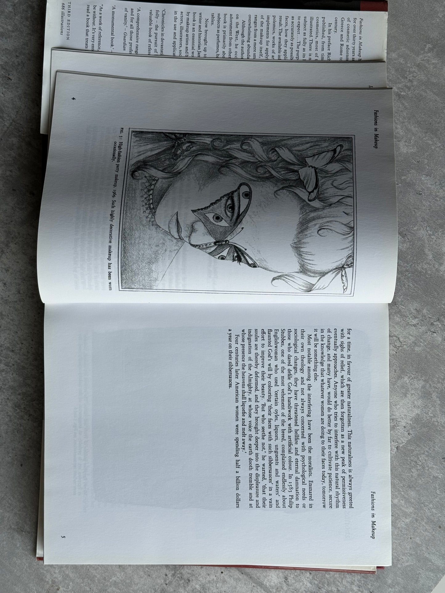 “ Fashions in Makeup, From Ancient to Modern Times” Book by Richard Corson