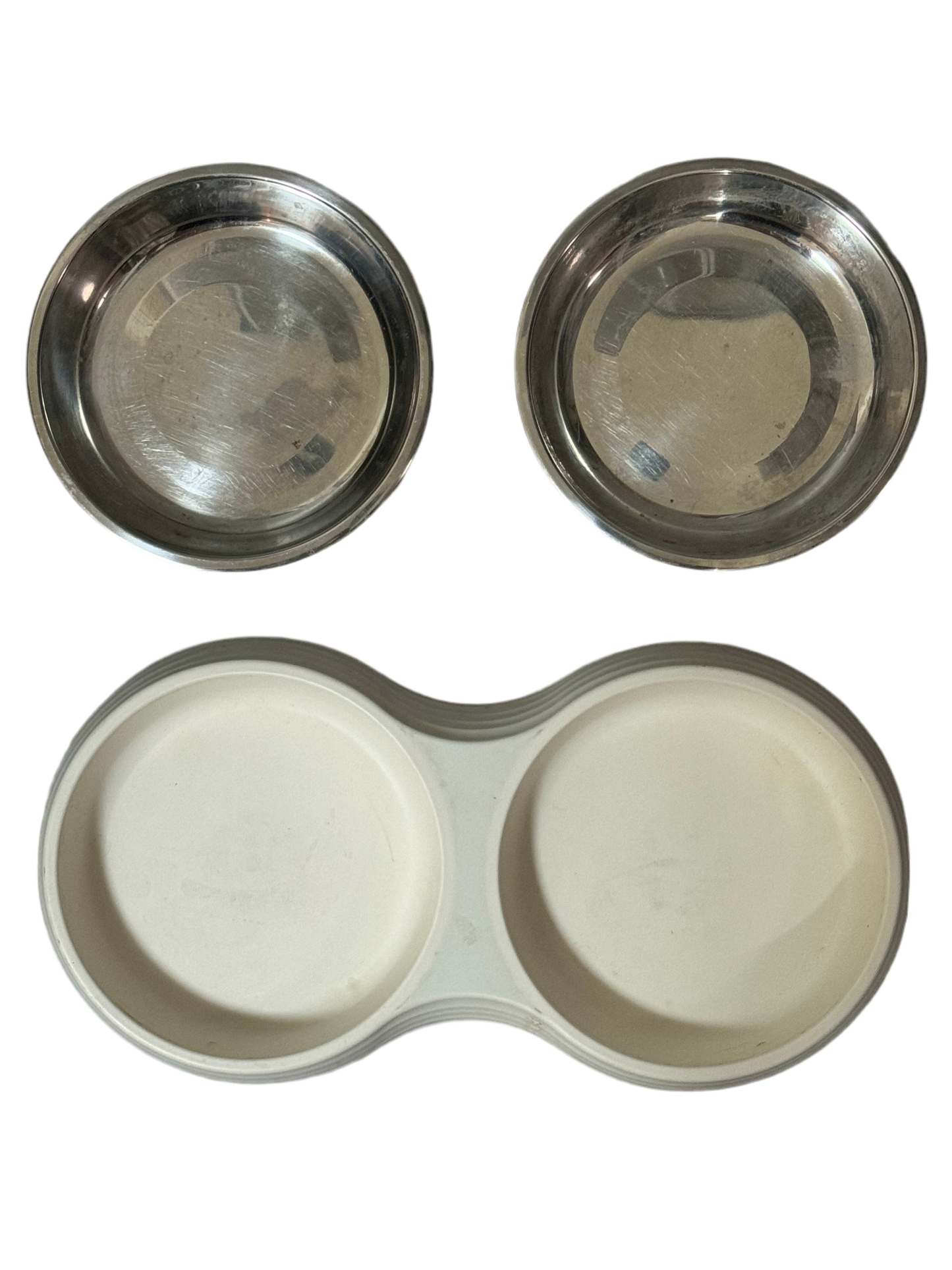Shallow double feeding plate