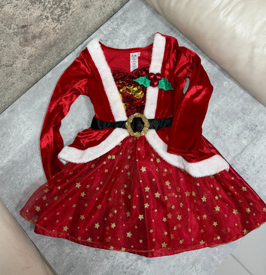 Santa dress for 3-4 years old girl