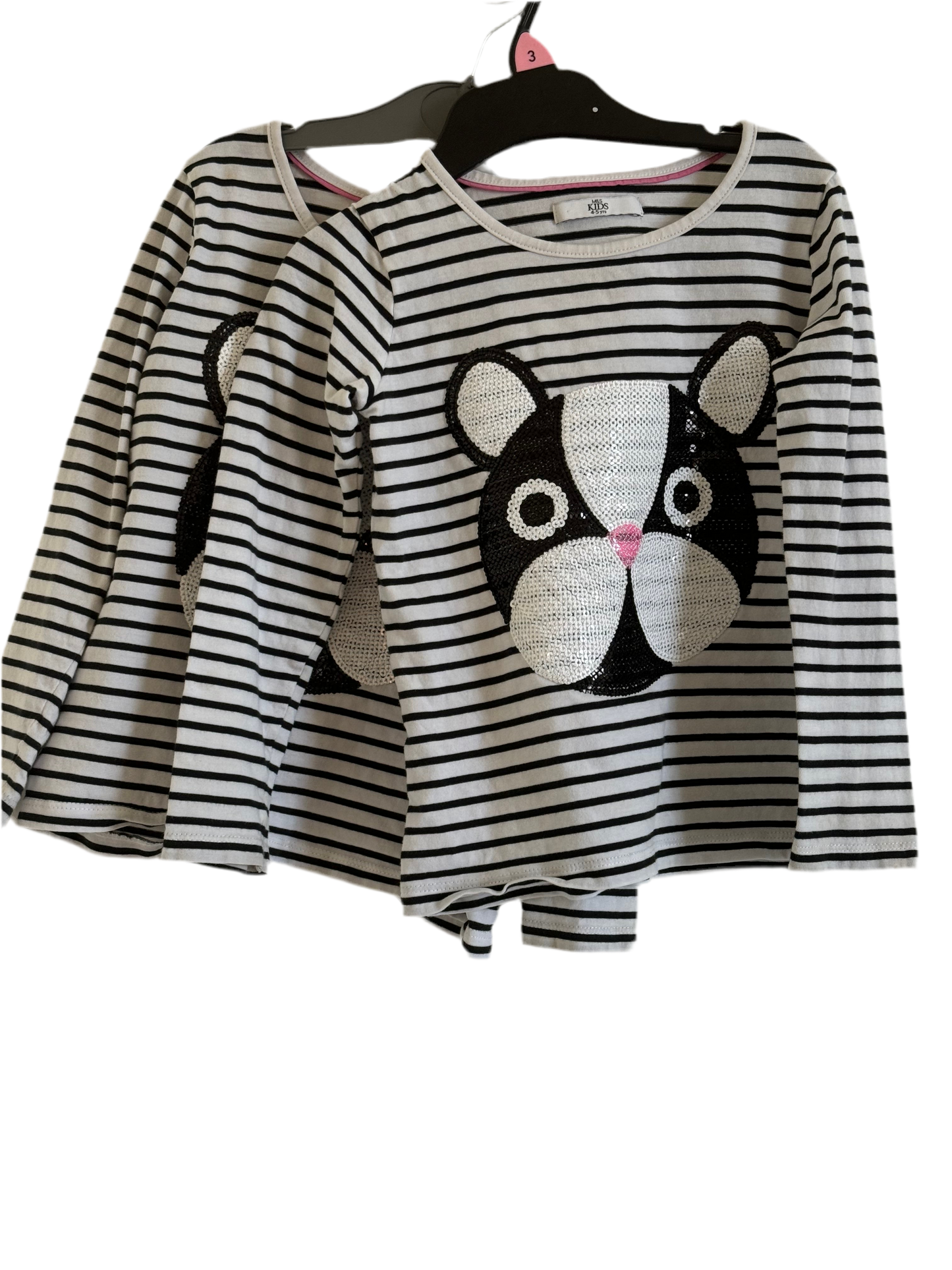M&S Kids long sleeved te-shirt, 4-5 years