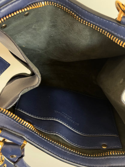 Sophie Hulme, Dark Navy Leather Handbag