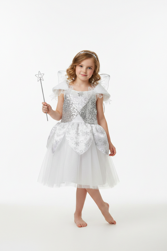 Preloved Fancy angels dress for 5-6-year-old girls;
