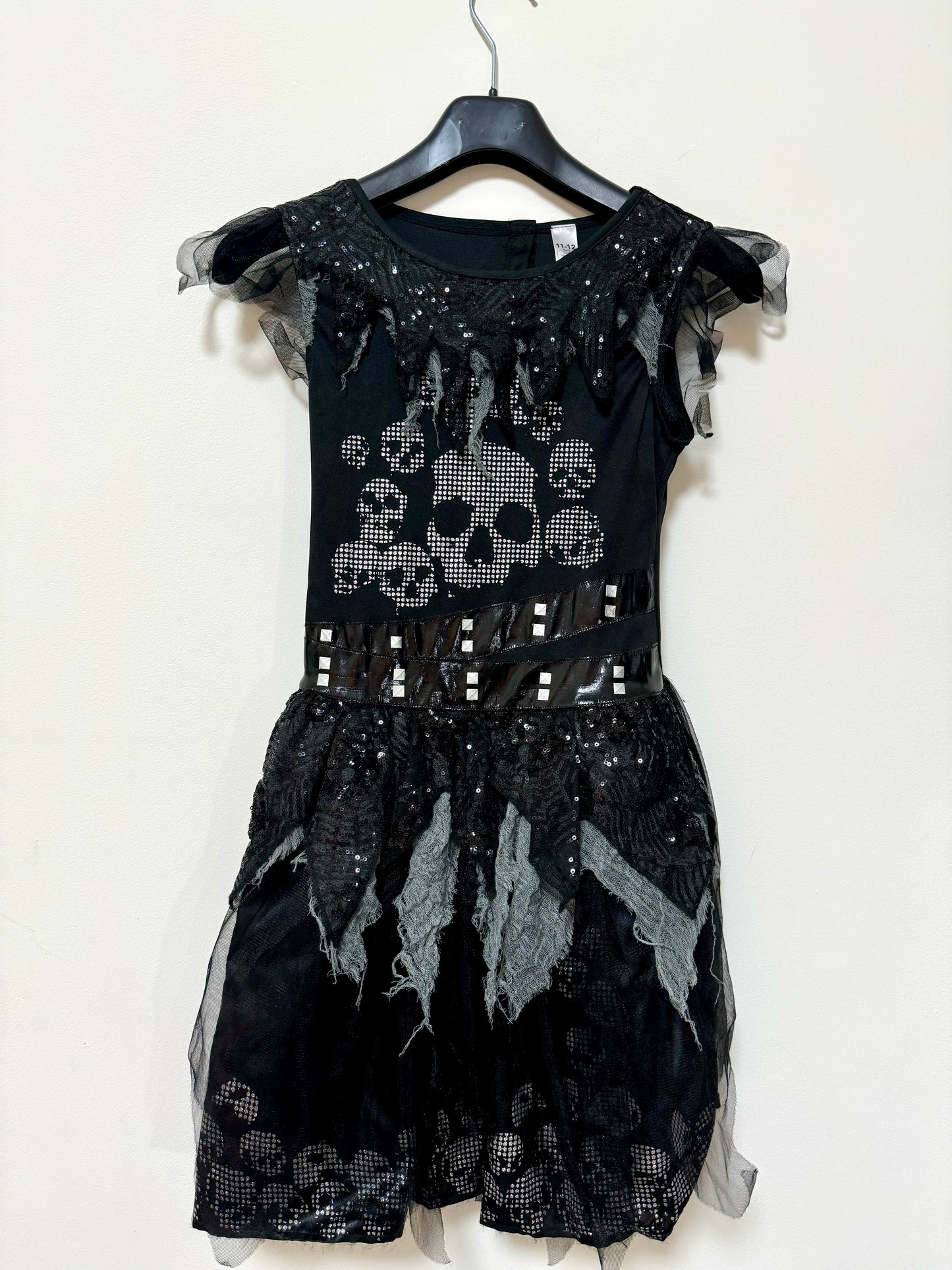 Skeleton Halloween Dress for 11-12 years