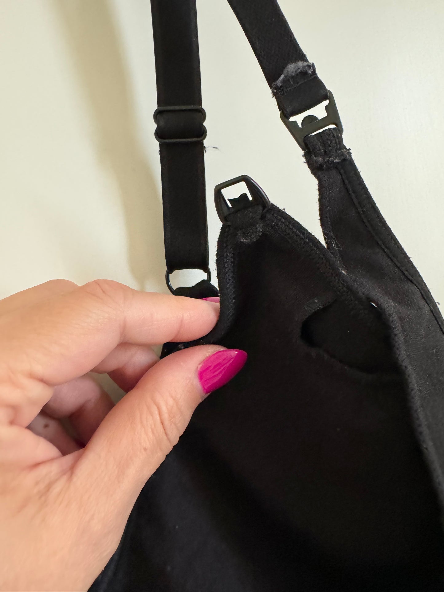 Preloved Emma Jane black nursing bra 36B-F/80B-F/95B-F