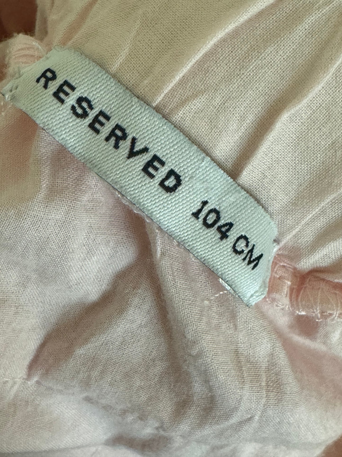 Ruffle Skirt “Reserved”
