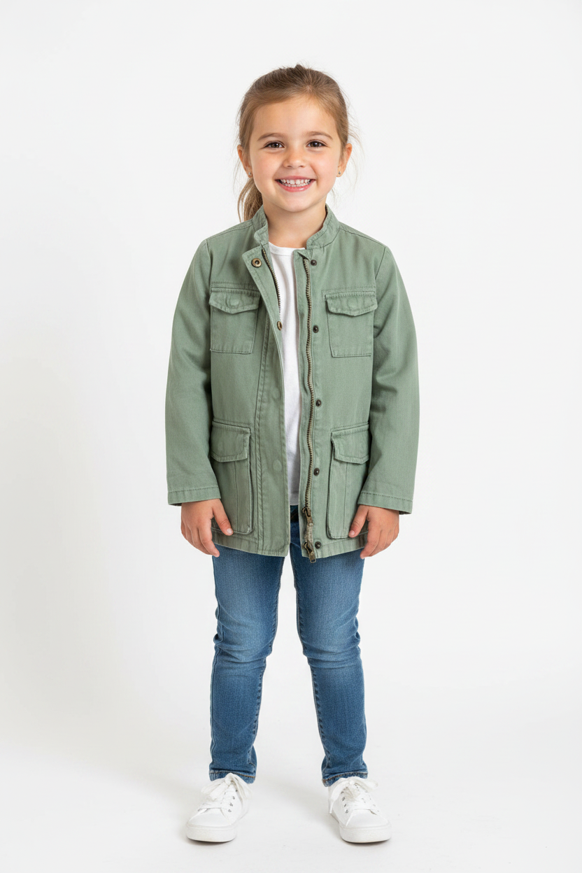 Preloved Khaki Jacket for girls