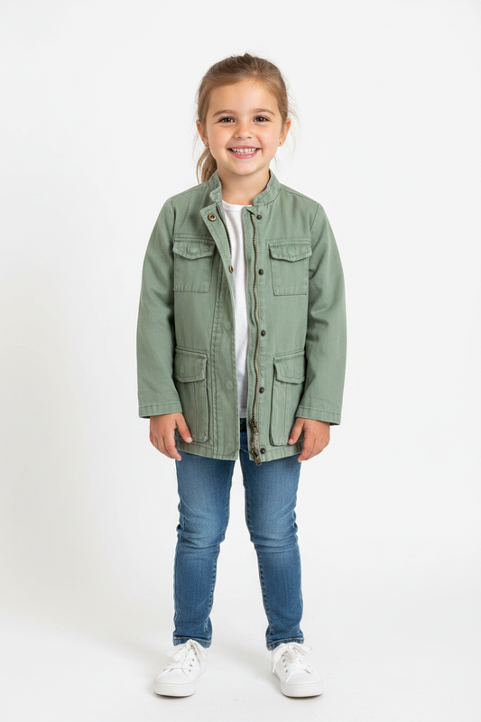 Preloved Khaki Jacket for girls