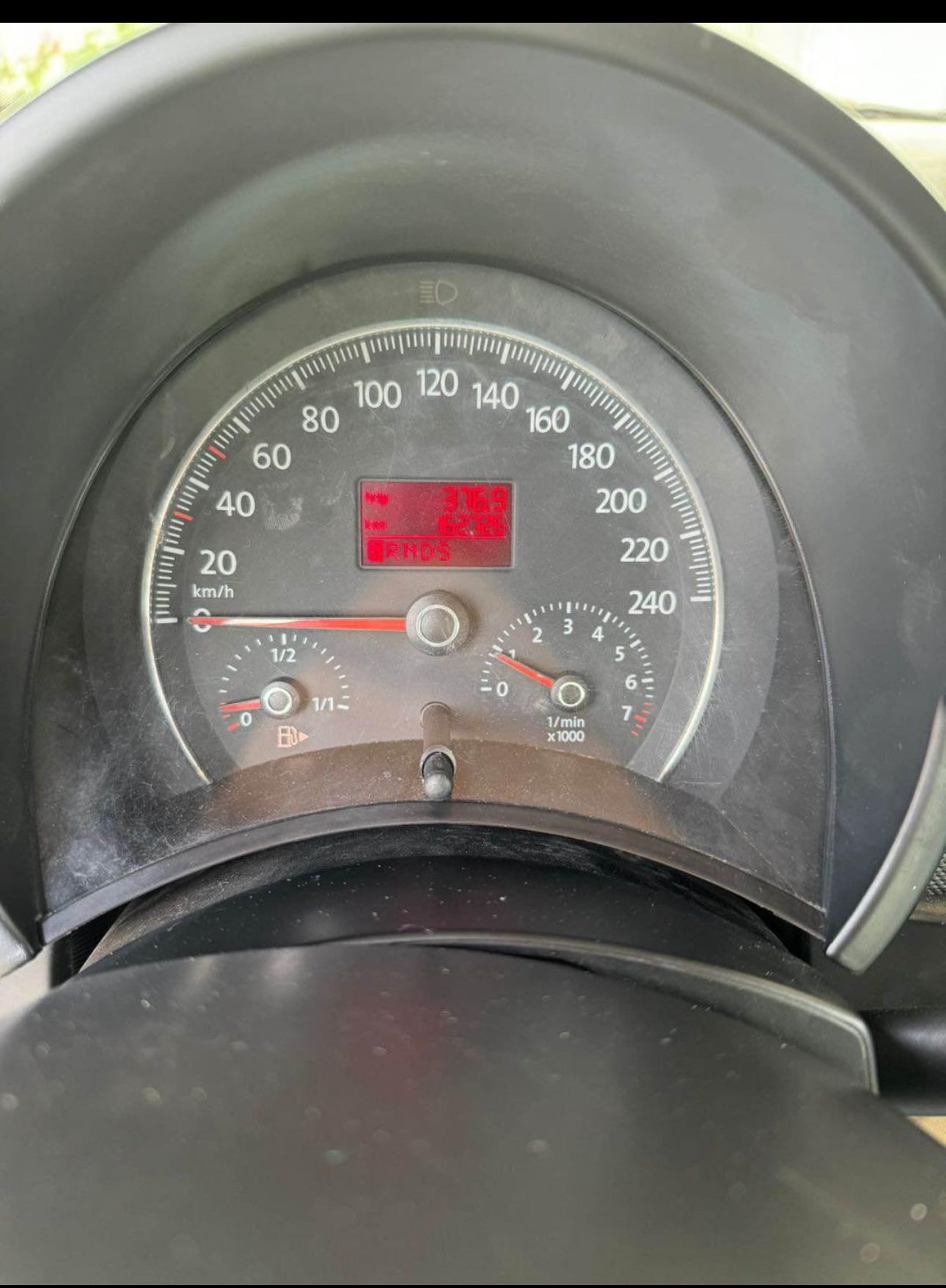 Volkswagen Beetle, 2010 model, red