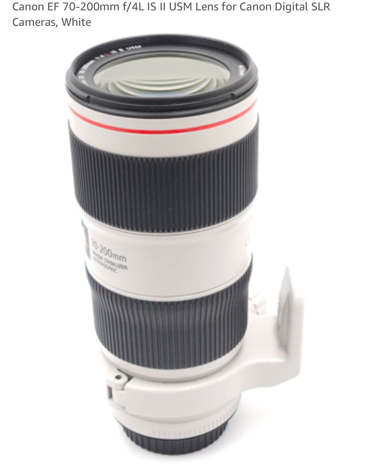 Canon Zoom Lenses  70-200 f 2.8
