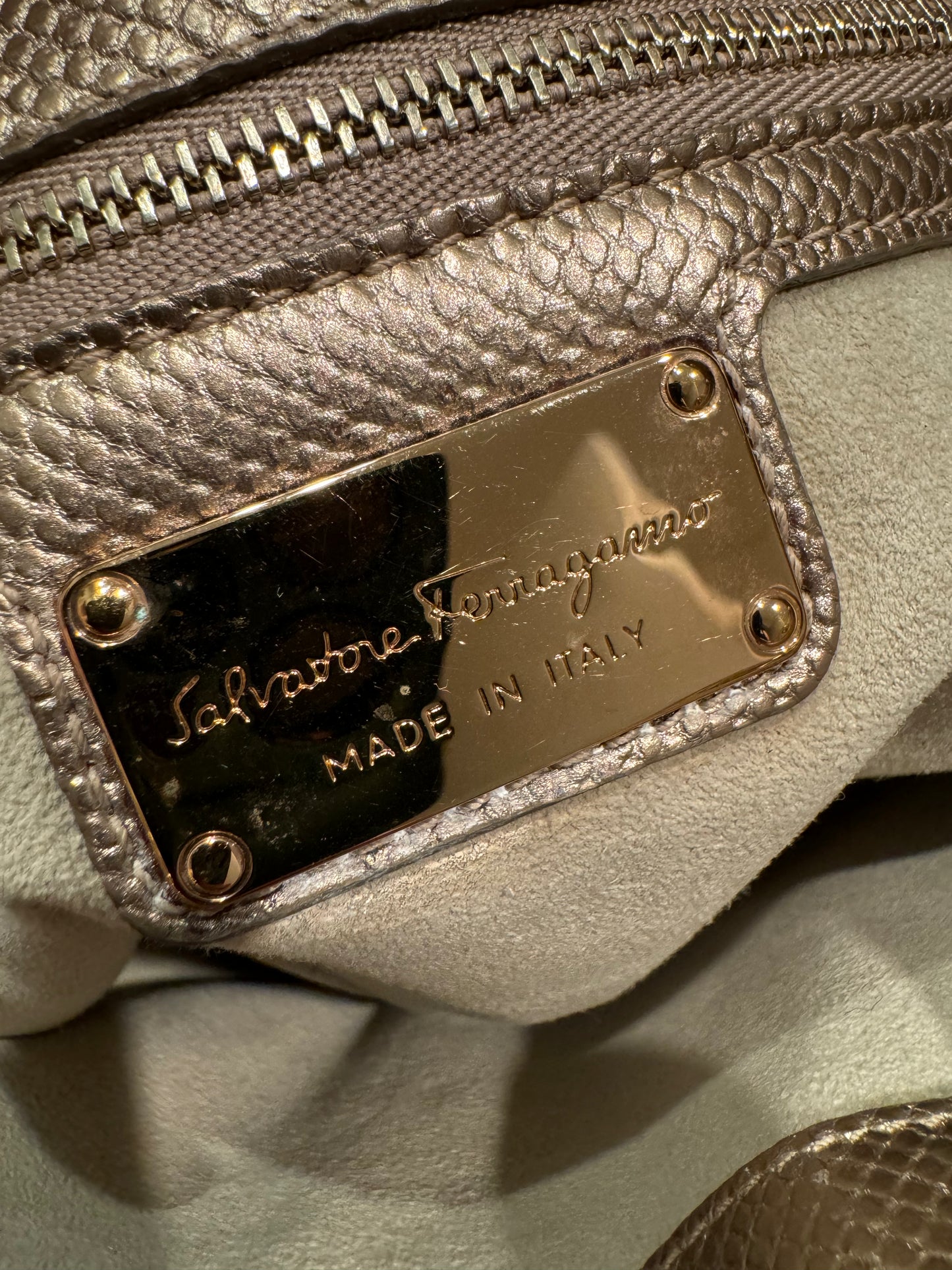 Salvatore Ferragamo original leather bag