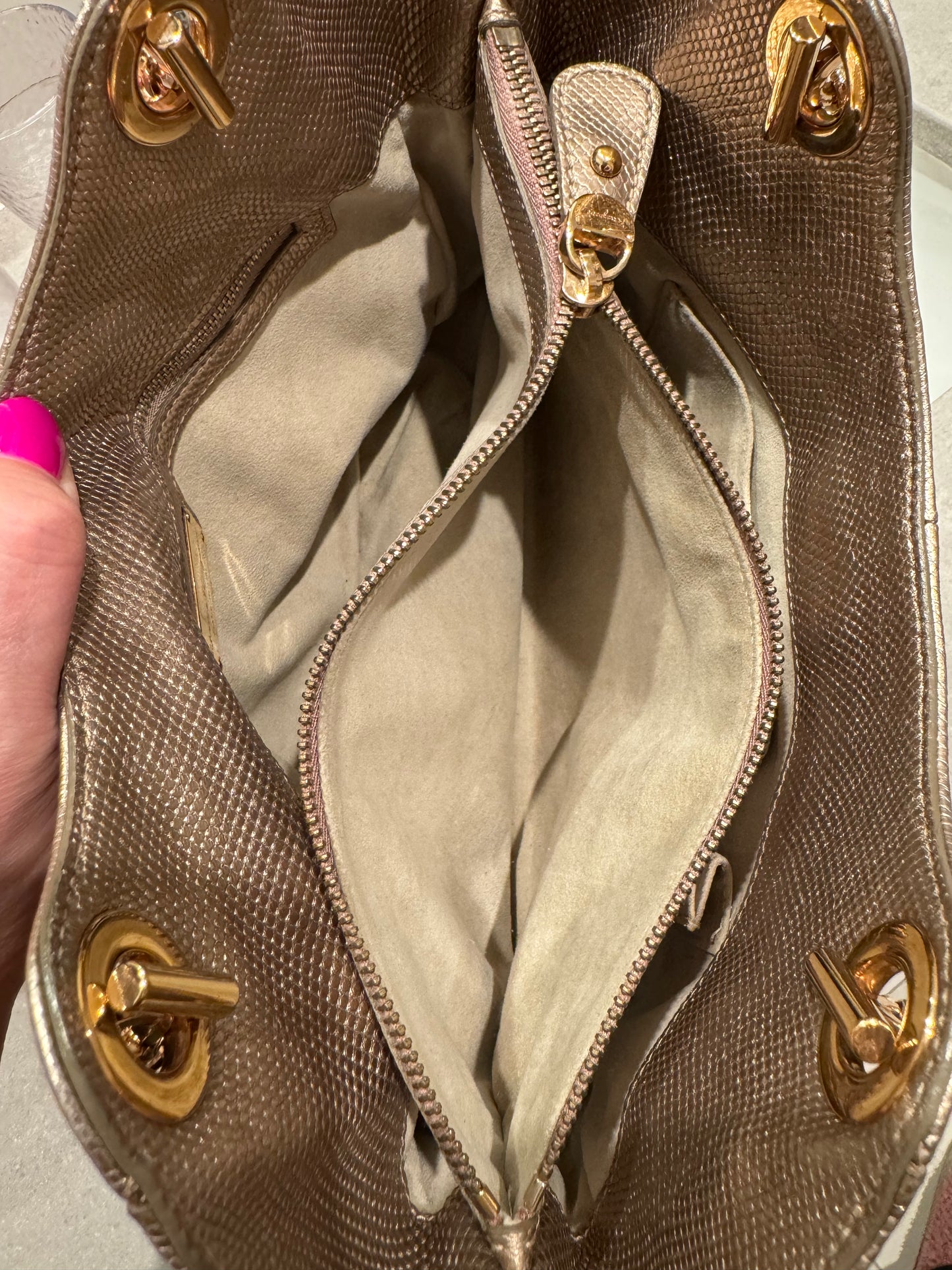 Salvatore Ferragamo original leather bag