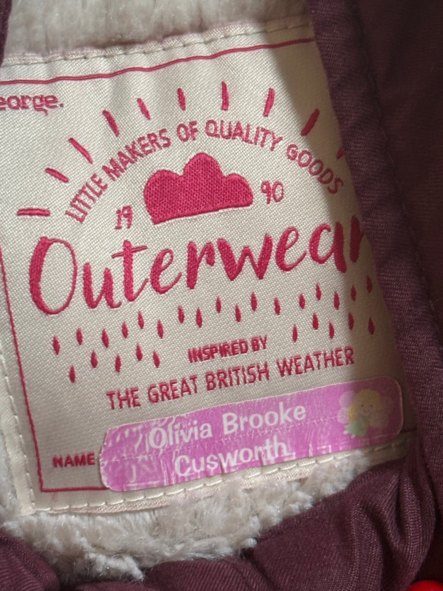 Winter Jacket, George, 4-5 years