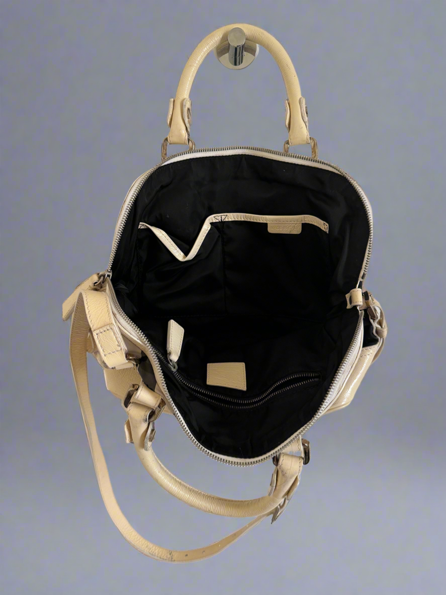 Burberry handbag with long strap