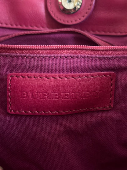 Burberry Pink Leather Handbag