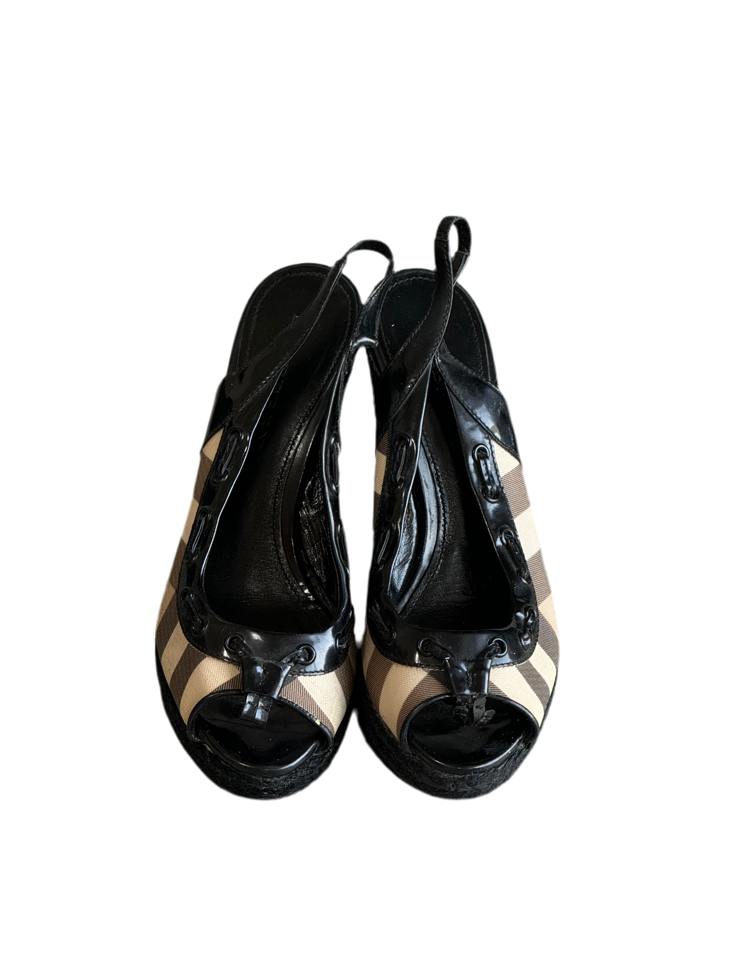 Burberry Ladies Wedged Shoes, size 40