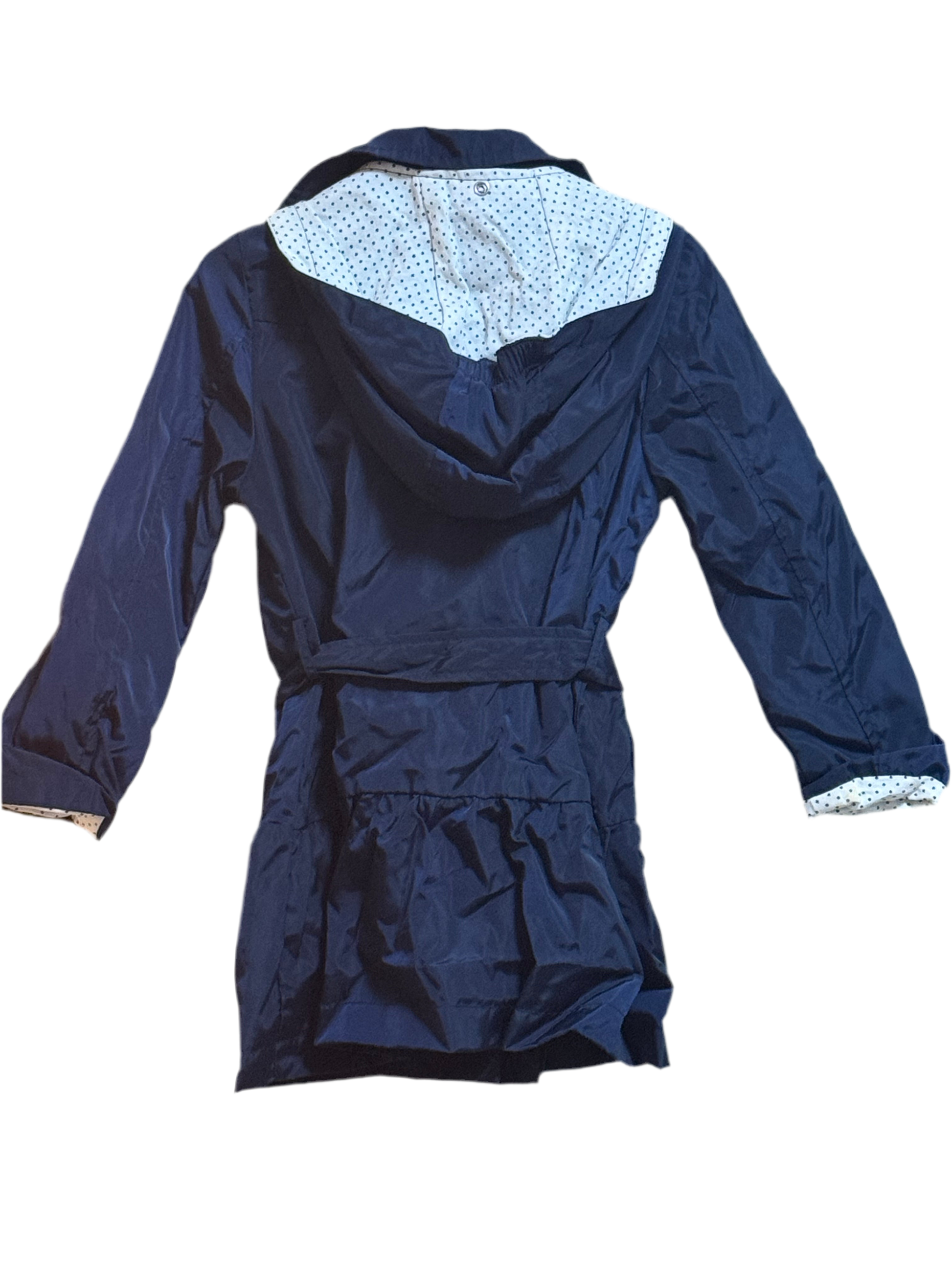 girls raincoat with a hoodie