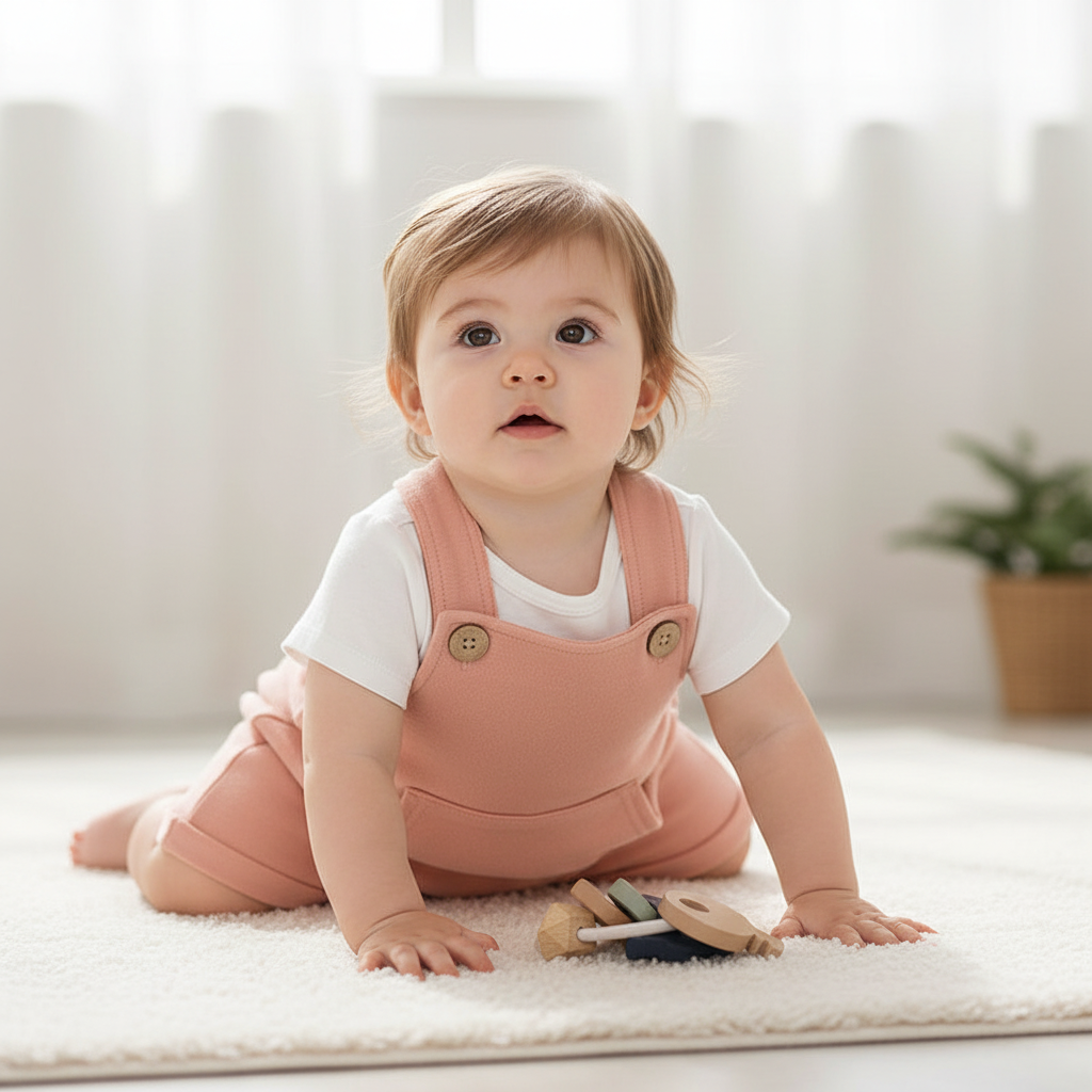 French Terry Baby Overall