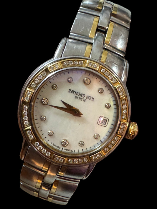 Raymond Weil Ladies Watch wiht diamonds