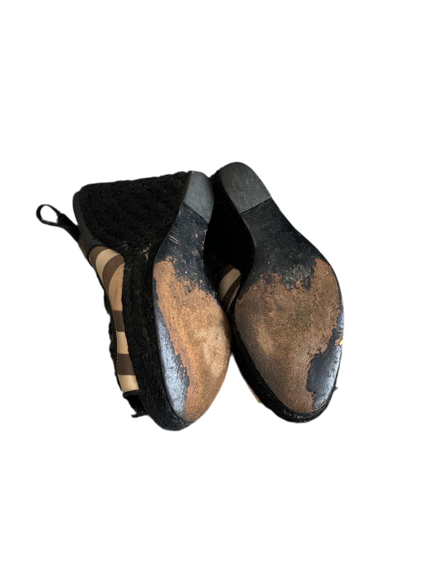 Burberry Ladies Wedged Shoes, size 40